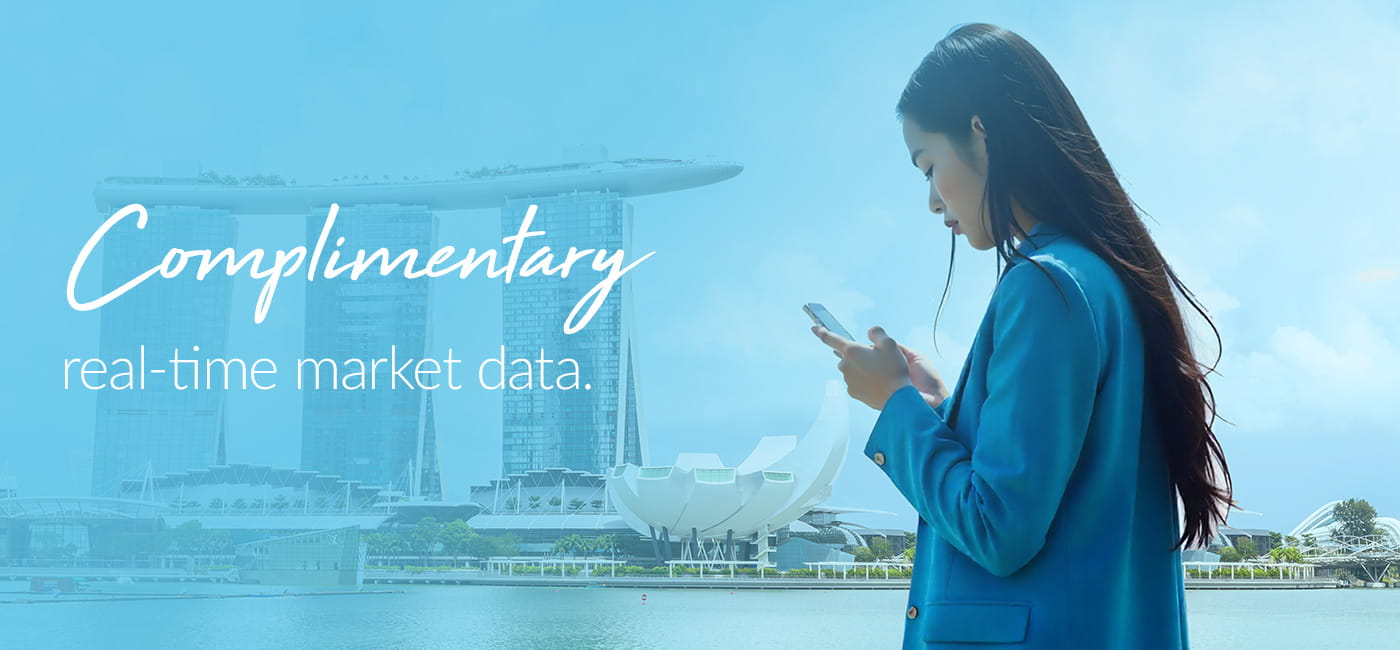 SGX Complimentary real-time data.
